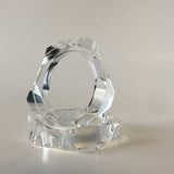 Clear Plastic Bangle Bracelet Contemporary Costume Jewelry