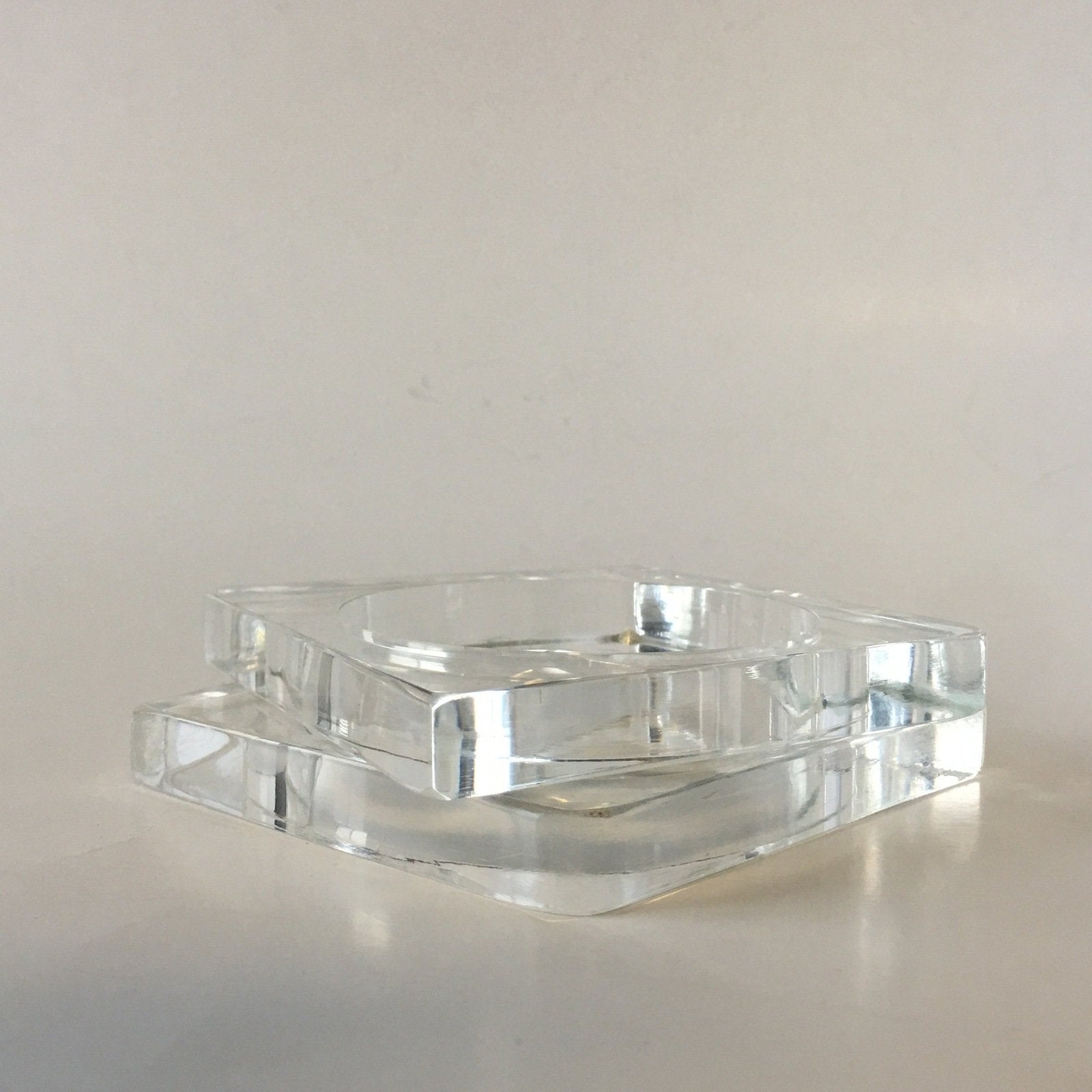 Clear Plastic Bangle Bracelet Contemporary Costume Jewelry