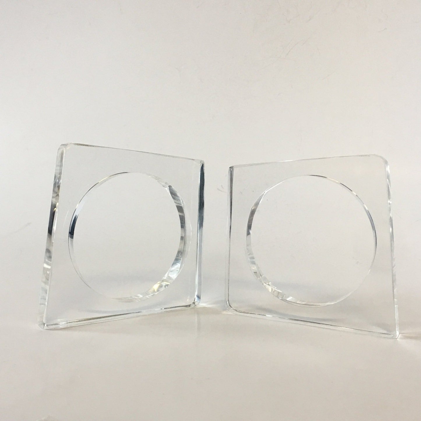 Clear Plastic Bangle Bracelet Contemporary Costume Jewelry
