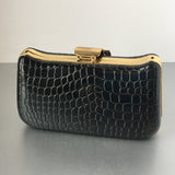 Tiny Clutch Bag Minaudiere Golden Chain Purse Handbag