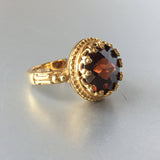 Victorian High Cocktail Ring Vintage Jewelry