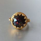 Victorian High Cocktail Ring Vintage Jewelry