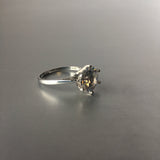 Huge Solitaire Zirconia Ring