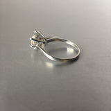 Huge Solitaire Zirconia Ring