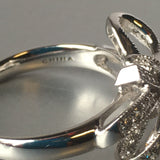 Zirconia Bow Sparkling Ring Contemporary Jewelry