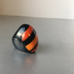 Havana Collection Colors & Patterns Stripes Big Bold Ring