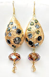 Sugar Gay Isber Swarovski Runway Earrings Contemporary Jewelry