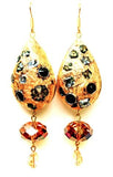 Sugar Gay Isber Swarovski Runway Earrings Contemporary Jewelry