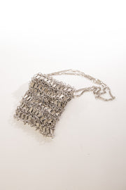 Neide Ambrosio Zipper Metal Chain Mail Bag Handcrafted in Brazil