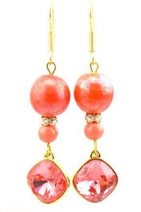 Sugar Gay Isber Swarovski Crystal Earrings Contemporary Jewelry