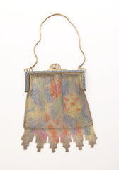 Exquisite Art Deco Mesh Bag - A Soldered Metal Treasure from 1910s-20s Germany