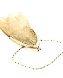 Art Nouveau Golden Mesh Purse, A Timeless Embodiment of Early 20th Century Elegance