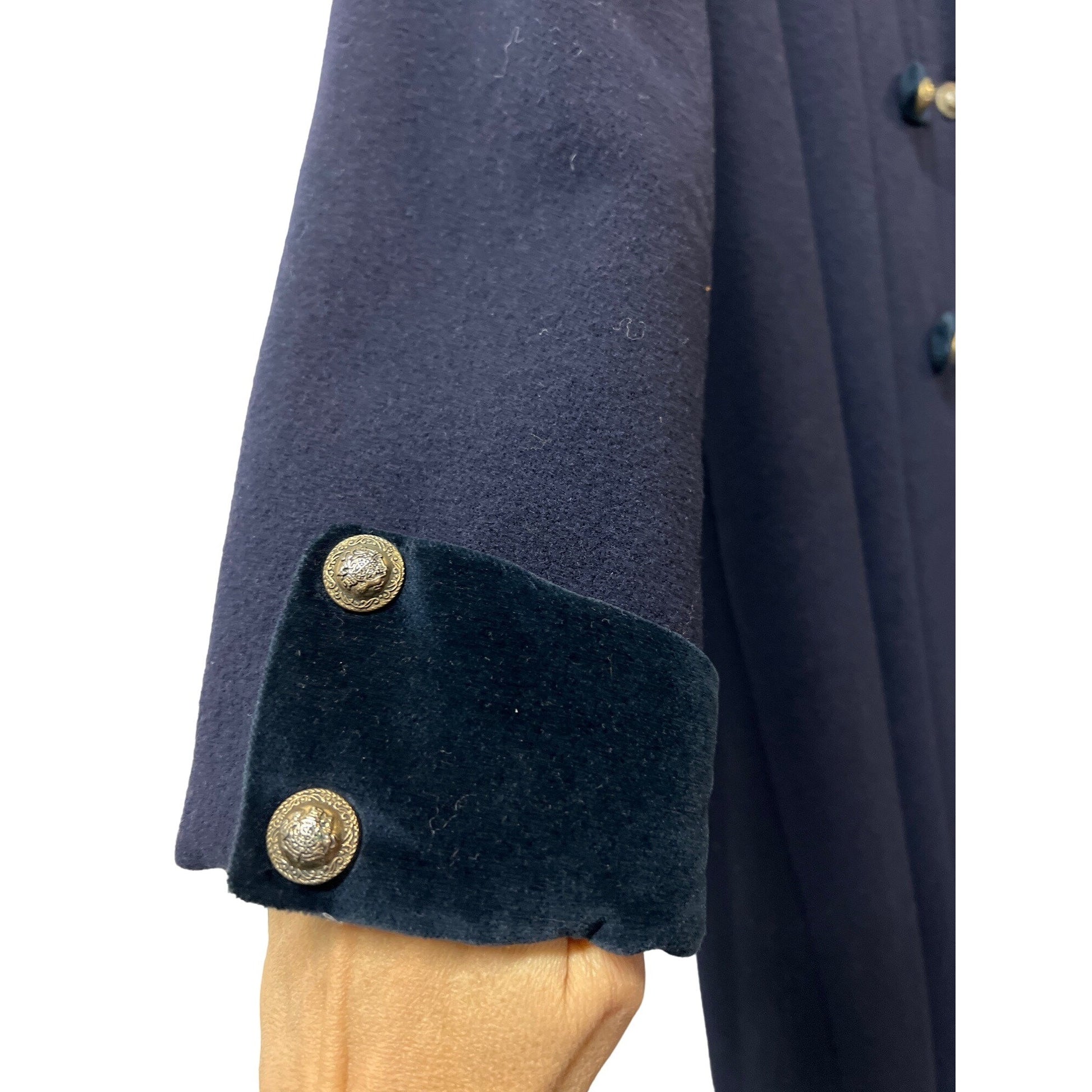 Vintage Girls Military Coat Tailored by Rothschild