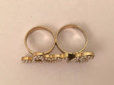 LOVE MINI PEARLS DOUBLE RING