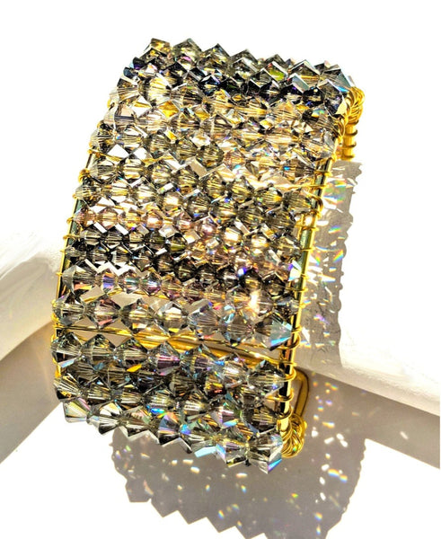 Sugar Gay Isber Swarovski Cuff Handmade Contemporary Jewelry