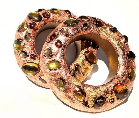 Sugar Gay Isber Runway Statement Bangle Set Jewelry Contemporary Bijoux