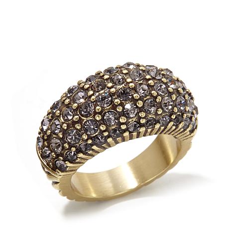 Heidi Daus Jewelry Hugs from Heidi Crystal Band Ring