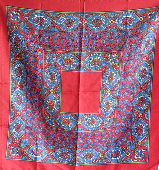 Vintage Floral Scarf Mini Flowers Rain Accessories Made in Japan