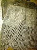 Vintage German Silver Metal Mesh Chain Mail Mini Bag