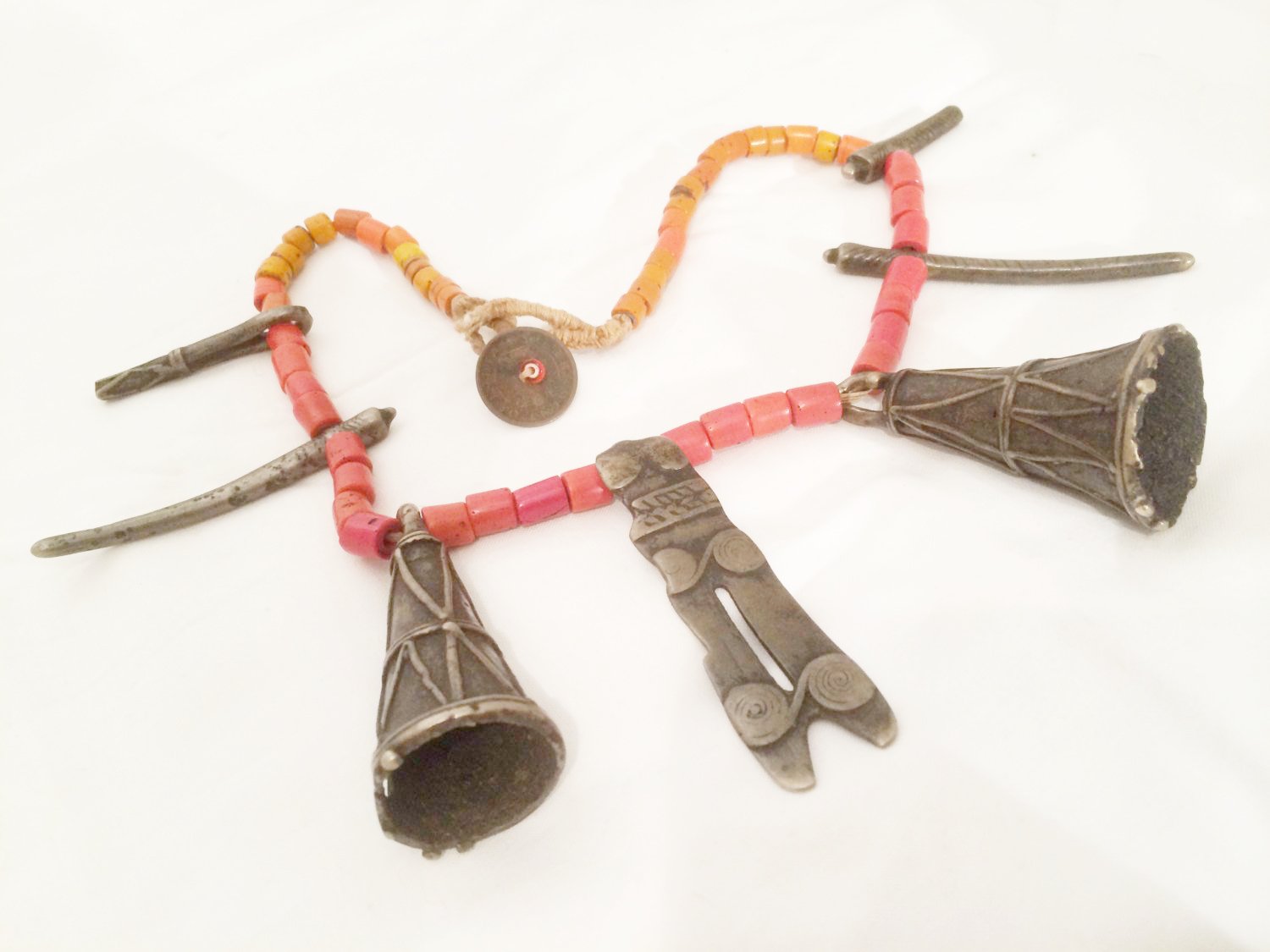 VINTAGE NAGA JEWELRY ARTISAN NECKLACE