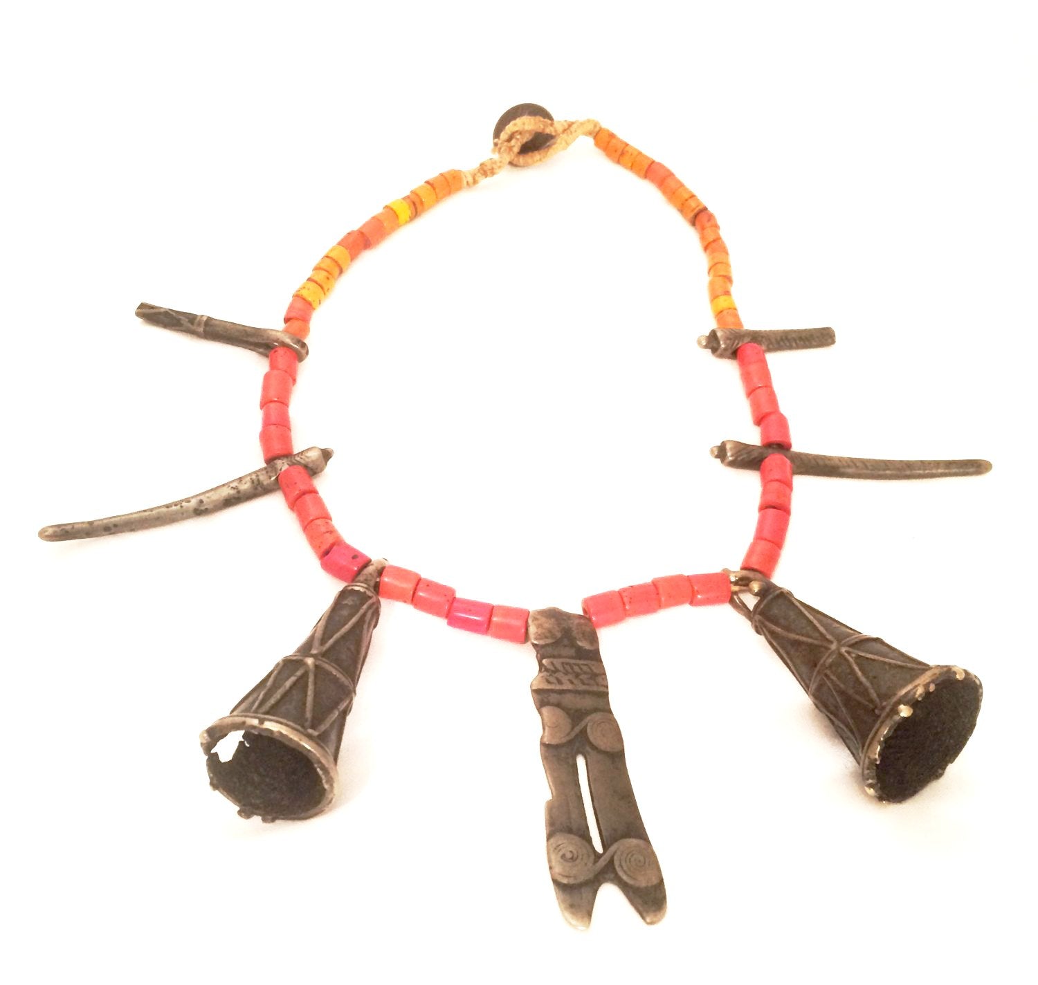 VINTAGE NAGA JEWELRY ARTISAN NECKLACE