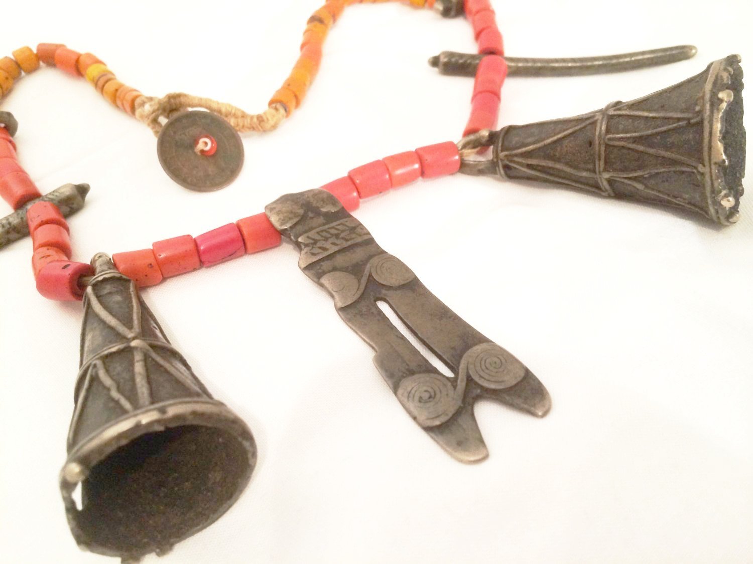 VINTAGE NAGA JEWELRY ARTISAN NECKLACE