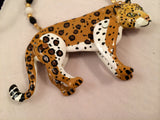 Dorian Designs Necklace Leopard Pendant