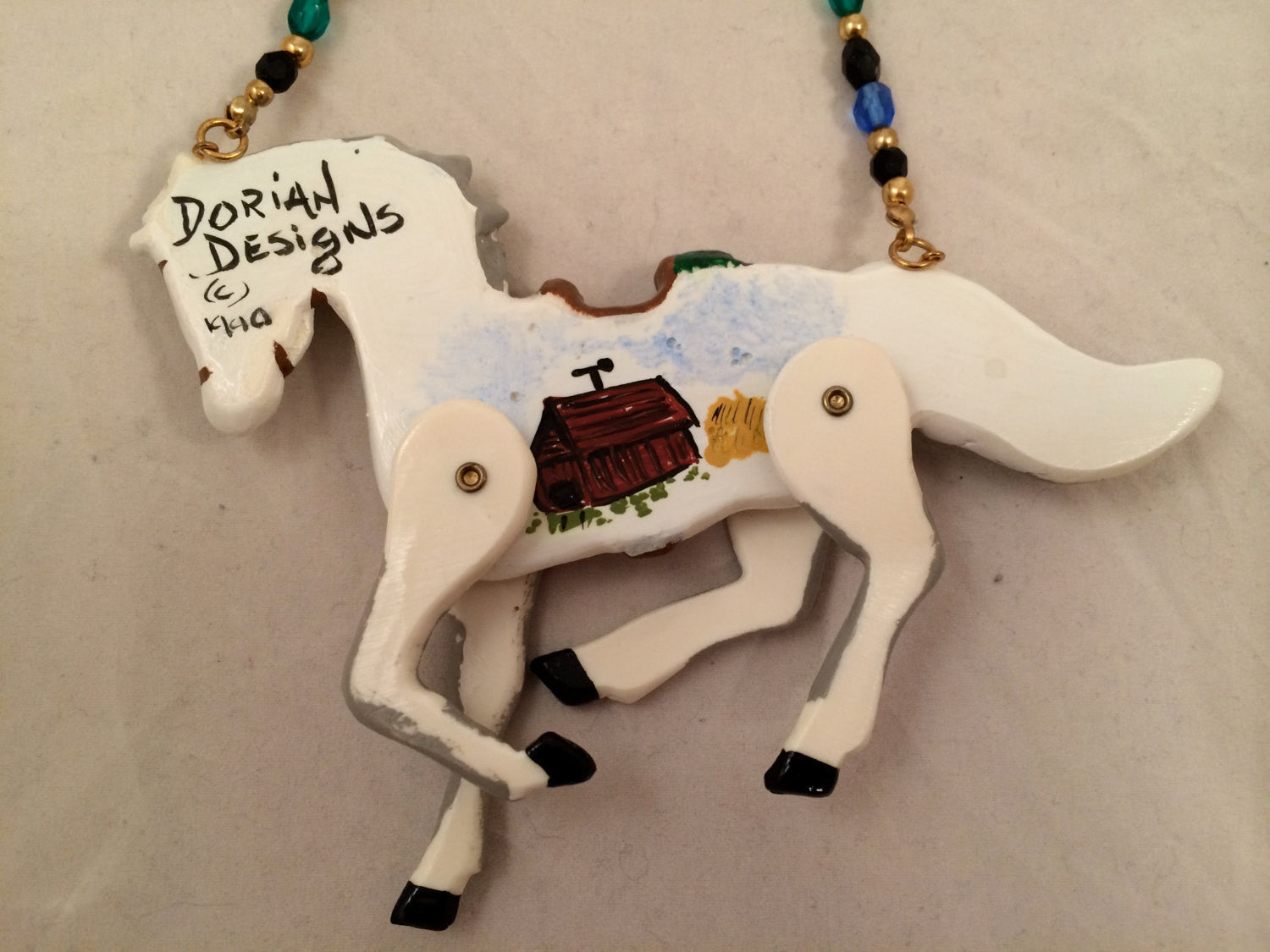 Dorian Designs Necklace Horse Pendant