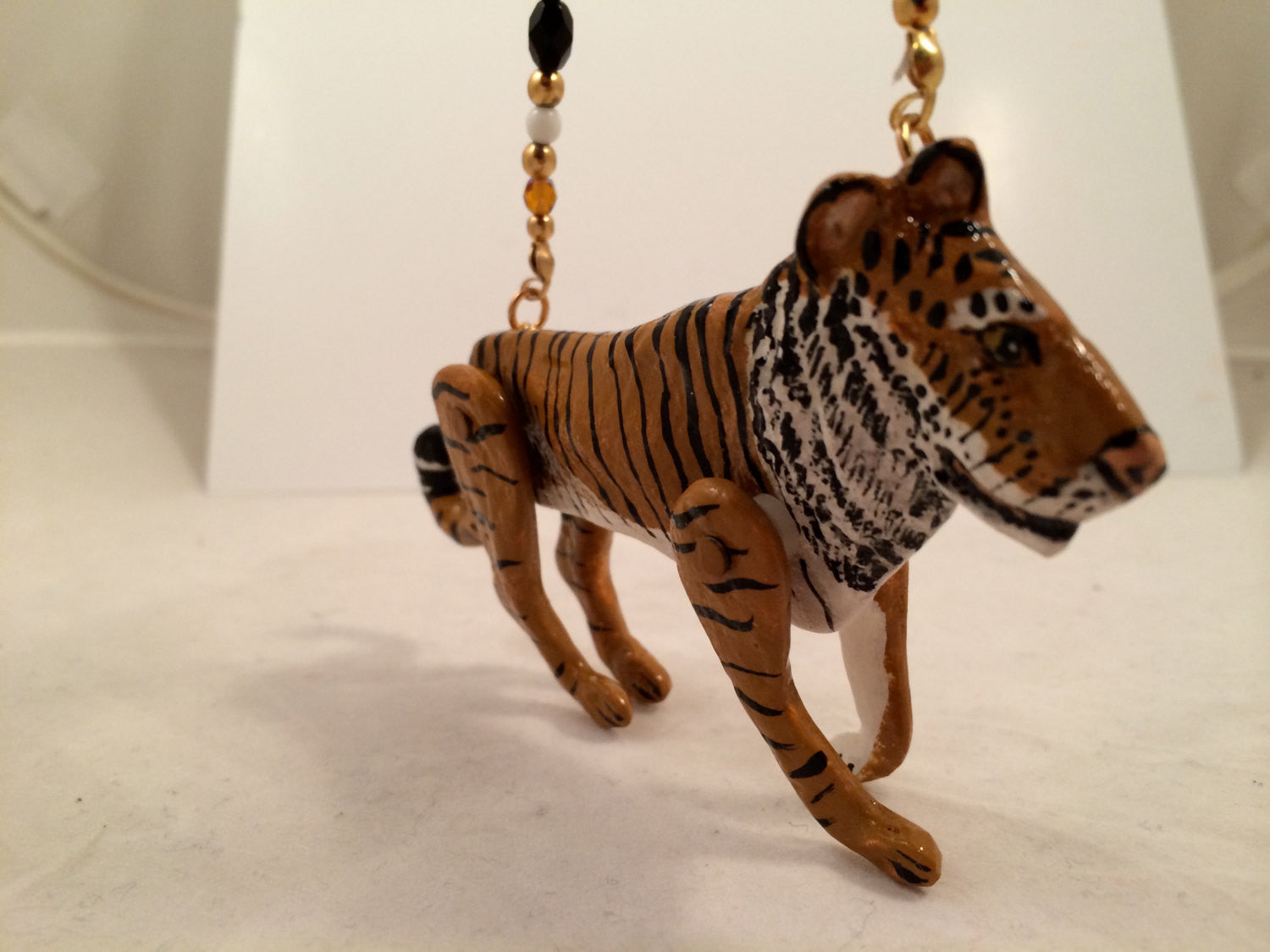 Dorian Designs Necklace Tiger Wild Cat Pendant