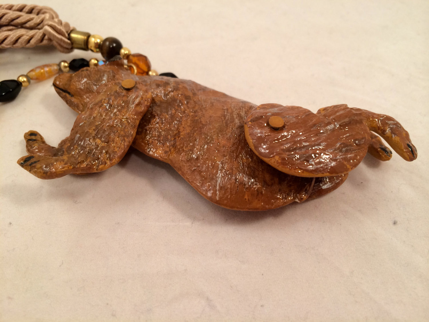 Dorian Designs Necklace Grizzly Bear Pendant