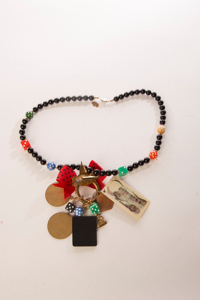 Katrina Necklace Whimsical Beads Vintage Jewelry