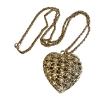 Big Shine Heart Pendant Necklace