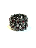 Sparkling Purple Fashion Ring