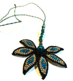 Peruvian Seed Bead Knitted Necklace