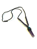 Amethyst Enchantment: Powerful Amethyst Crystal Pendant Necklace