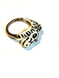 Figural Zebra Ring