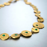 Pauline Rader Ancient Coins Necklace Vintage Jewelry ESPOSITO