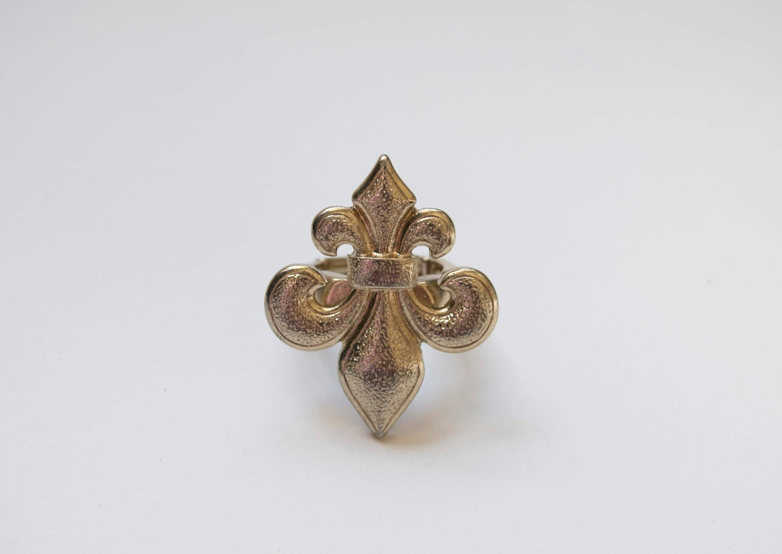 Fleur de Lis Cocktail Ring